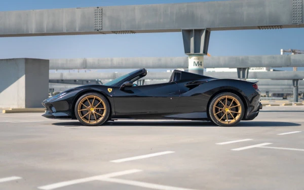  Black Ferrari F8 Tributo Spider Photo 