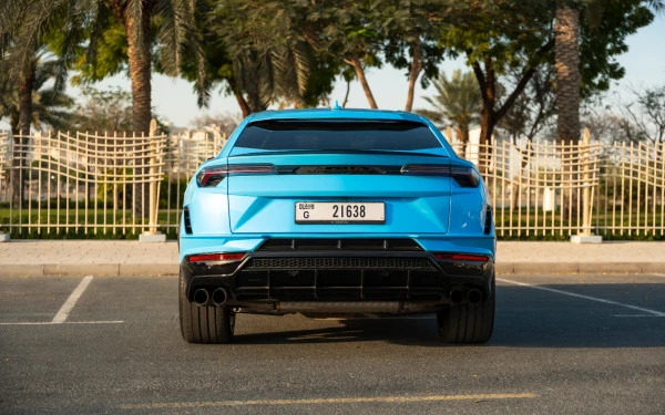  Blue Lamborghini Urus Photo 