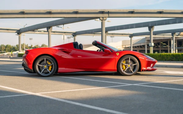  Red Ferrari F8 Tributo Spider Photo 