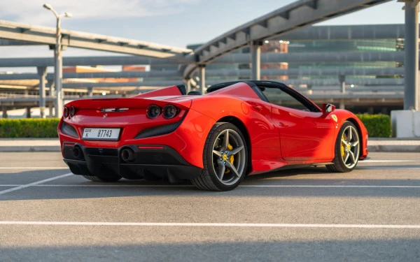  Red Ferrari F8 Tributo Spider Photo 