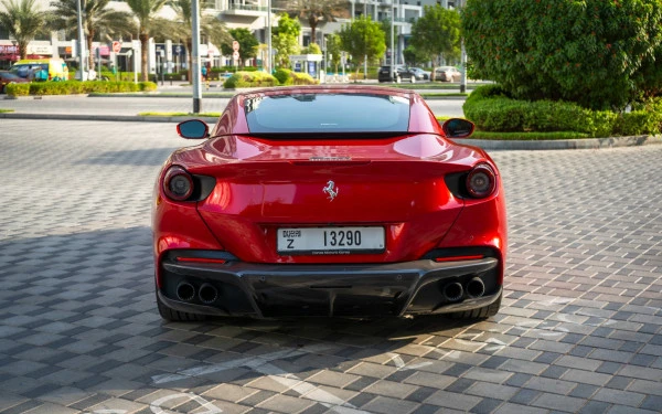  Red Ferrari Portofino M Photo 