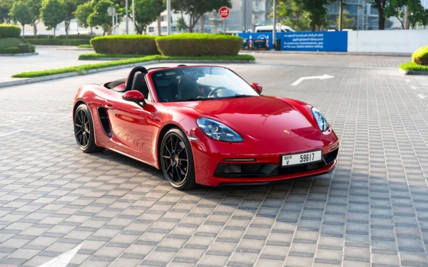  Red Porsche Boxster GTS 718 Photo 
