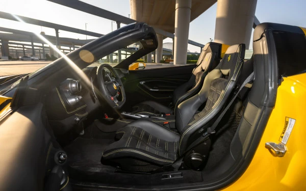  Yellow Ferrari F8 Tributo Spider Photo 